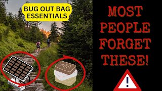 10 Bug Out Bag Essentials Most People Forget But Are Life Saving [upl. by Madelin]