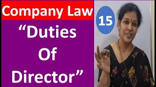 15 quotDuties of Directorquot  Company Law Subject [upl. by Sahcnip]