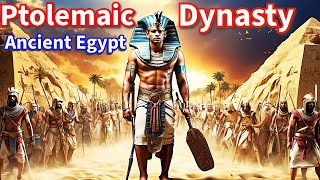 The History of the Ptolemaic Dynasty Exploring Ancient Egypts Rulers [upl. by Leotie555]