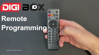 How To Program The DIGIBOX D3 PLUS Remote Control [upl. by Innep]