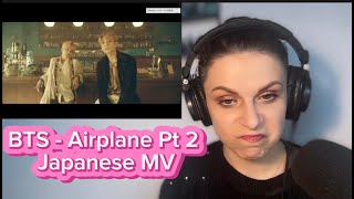 Reacting to BTS Airplane Pt 2 Japanese MV [upl. by Britni]