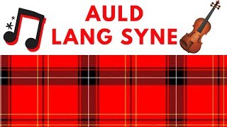 Auld Lang Syne 🎻 Original Version 🎻 Violin Tutorial [upl. by Emmeline]