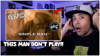 First Time Hearing  Charlie Daniels Band  Simple Man Reaction [upl. by Martres680]