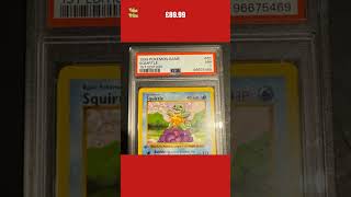 Squirtle 63102 PSA 7 1st Edition NM 1999 Shadowless Base Set Pokemon tcg Card [upl. by Repard]