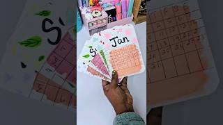 DIY Homemade 2024 Calendar 📅WOW 😱 Paper craft idea 💡 shorts youtubeshorts trending viral [upl. by Mancino]