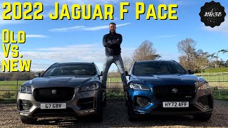 2022 New Jaguar F Pace Facelift Review [upl. by Nahsrad]