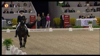 Kür van Imke Schellekens in Grand Prix Indoor Brabant [upl. by Herahab42]