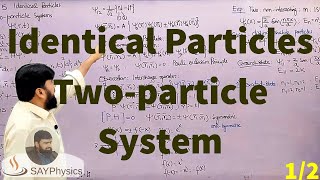 L431 Identical particles Twoparticle systems [upl. by Analiese]