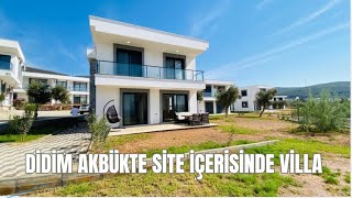 Didim Akbükte Denize Yakın Site İçerisinde Full Eşyalı Villa [upl. by Airt999]