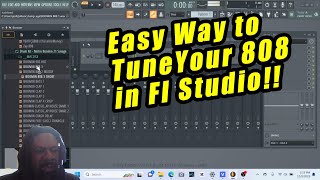 quot808 Tuning Made Easy FL Studio Tutorialquot [upl. by Kovacs]