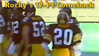 Rocky Bleier Spearheads a 17Point 4th Quarter Comeback [upl. by Htes]