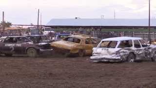 2014 Demolition Derby Worland WY [upl. by Stoffel240]