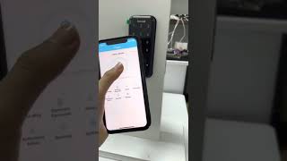 Hornbill smart lock How to use the App and the keypad to unlock or lock the door [upl. by Nahttam]