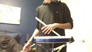 How to play marching snare drum part 2 [upl. by Boccaj]