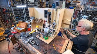 Adam Savages One Day Builds Mini Lathe Workstation [upl. by Euh]