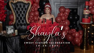 Shaylas Sweet Sixteen 10 28 2023 [upl. by Slin206]