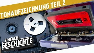 Von der Schallplatte zum Walkman  Tonträger Teil 2 I DIE INDUSTRIELLE REVOLUTION [upl. by Coheman]