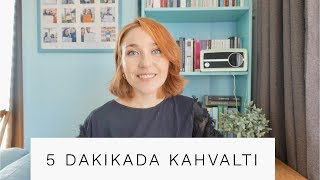 Hiç Vaktim Yok Diyenlere 5 Dakikada 5 Sağlıklı Kahvaltı Önerisi [upl. by Adia]