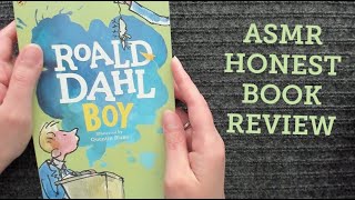 ASMR Honest Book Review  Roald Dahl  Boy Whisper [upl. by Voe]