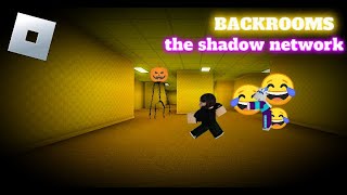 le monstre le plus lent du monde XD Backrooms the shadow network partie 1 [upl. by Olaznog347]