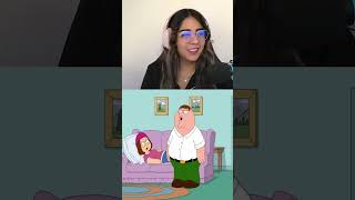 Peter se sienta arriba de Meg enbarazada familyguy [upl. by Ahsaeym]