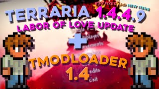 SAIU DOWNLOAD TERRARIA 144 ULTIMA VERSÃO LABOR OF LOVE  tModLoader 14 PIRATA PTBR PC [upl. by Sergius]