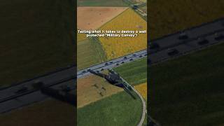 What does it take to destroy a well protected Military Convoy🤔 warthunder [upl. by Enyamrahc]