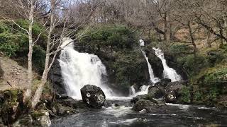 Inversnaid Falls and Loch Lomond [upl. by Aitnas]