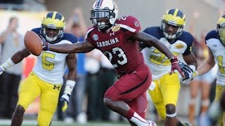 2013 Outback Bowl South Carolina vs Michigan [upl. by Zeb]