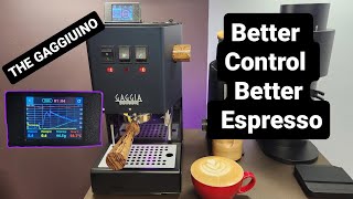 The Gaggiuino  Gaggia Classic Evo Pro  First Look [upl. by Eelydnarb671]