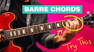 The ESSENTIAL Guide to Mastering Barre Chords [upl. by Elison]