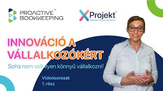 Vállalkozás építése a kezdetektől  Könyvelés adózás pályázat  Videósorozat 1 rész  PROAB [upl. by Wentworth57]