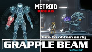 Grapple Beam Early Metroid Dread Sequence Break [upl. by Lertnahs]