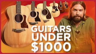 Our Favorite Acoustic Guitars from 200 to 1000  Updated for 2024 [upl. by Goldman]