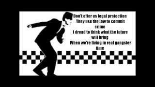 The Specials  Gangsters Lyrics [upl. by Renault]