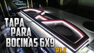 TAPA PARA BOCINAS 6X9 PT 2  TSURU 3  CAR AUIDO [upl. by Lunneta]