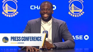 Draymond Green Comments on AllStar Selection Injury Rehab  Feb 3 202 [upl. by Nnaerb]