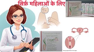 CansoftCL vaginal suppository I clindamycin and clotrimazole suppository l how to insert in vagina [upl. by Reema]