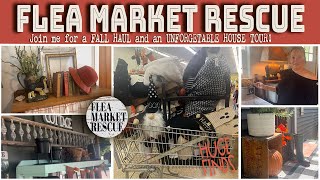 LETS SHOP THE GOODWILL FOR A THRIFT STORE HAUL OF FALL HOME DECOR FINDS  AMAZING HOUSE TOUR [upl. by Cullin215]