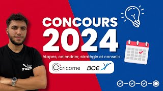 CONCOURS 2024  Etapes calendrier stratégie inscriptions tout savoir [upl. by Jesus]