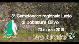 8° Campionato Regionale Lazio di potatura ulivo [upl. by Carter]