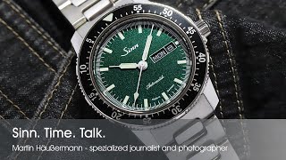 Sinn Spezialuhren 104 St Sa I MG  Sinn Time Talk  English Version [upl. by Reg828]