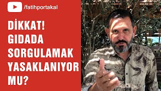 DİKKAT GIDADA SORGULAMAK YASAKLANIYOR MU [upl. by Annasus]