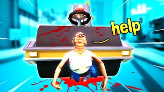 I Escaped Retirement Home and went on a Killing Rampage in Just Die Already Gameplay Multiplayer [upl. by Aicetal]