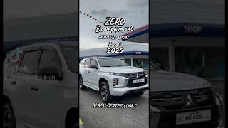 ZERO DOWNPAYMENT MONTERO SPORT GLX MT 2025  grabeng upgrade ginawang black series looks montero [upl. by Maressa]