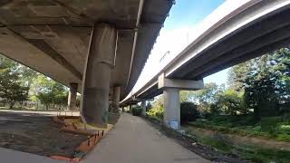 M4 Cycleway to Alfred St in Parramatta [upl. by Maxine519]