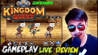 KingDom Quest NFT Game Live Gameplay Review  Giveaway  Play to earn  New NFT games 2022 [upl. by Nertie]