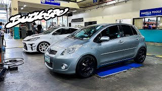 Installing The Perfect Daily Tires On D5s Yaris [upl. by Lani]