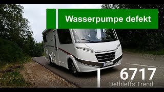 Wohnmobil  Wasserpumpe defekt Wasserpumpe wechseln [upl. by Aileek]