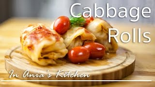 Cabbage Rolls  Gołąbki  Recipe 210 [upl. by Rea]